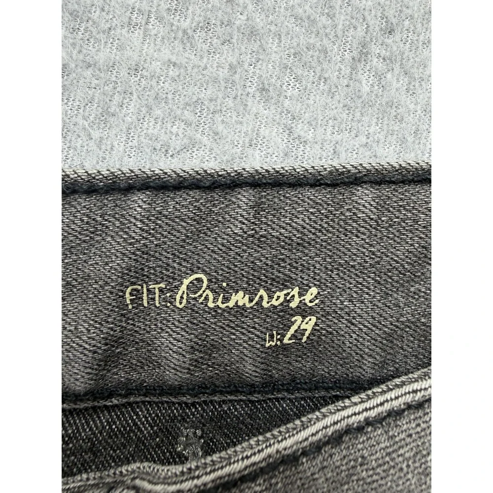 Sundance Jeans Womens 29x26 Gray Charcoal Wash Primrose Sequin Skinny Stretch
